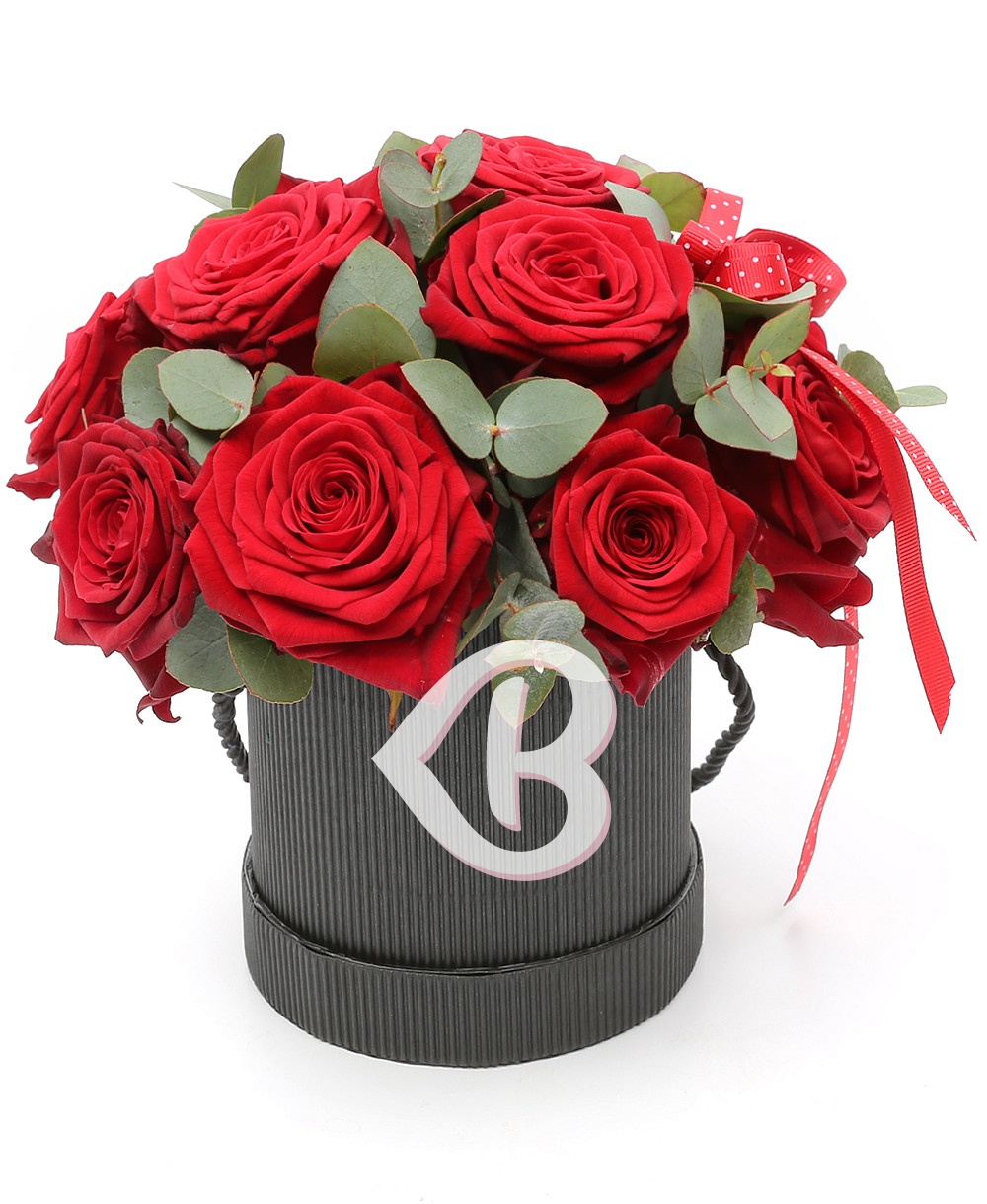 Imaginea produsului Cutie Cu 11 Trandafiri Roșii