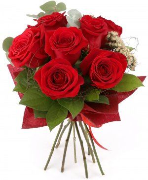 Imaginea produsului 7 Trandafiri Roșii Ornați