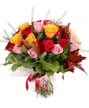 Imaginea produsului 31 Trandafiri Multicolori Imaginea produsului 31 Trandafiri Multicolori