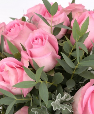 Imaginea produsului 35 Trandafiri Roz în Cutie