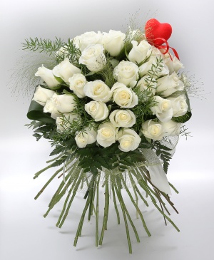 Imaginea produsului 51 Trandafiri Albi