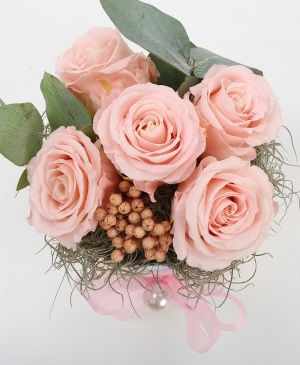 Imaginea produsului Cutie 5 Trandafiri Criogenați Roz