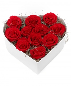 Imaginea produsului Inimă Cu 11 Trandafiri Criogenați Imaginea produsului Inimă Cu 11 Trandafiri Criogenați