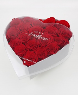 Imaginea produsului Inimă Cu 19 Trandafiri Criogenați Imaginea produsului Inimă Cu 19 Trandafiri Criogenați