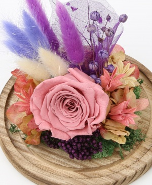 Imaginea produsului Trandafir Roz Deschis în Cupolă