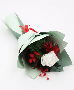 Imaginea produsului Buchet Trandafir Alb Criogenat Imaginea produsului Buchet Trandafir Alb Criogenat