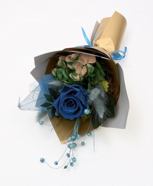 Imaginea produsului Buchet Trandafir Albastru Criogenat Imaginea produsului Buchet Trandafir Albastru Criogenat