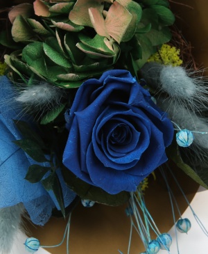 Imaginea produsului Buchet Trandafir Albastru Criogenat