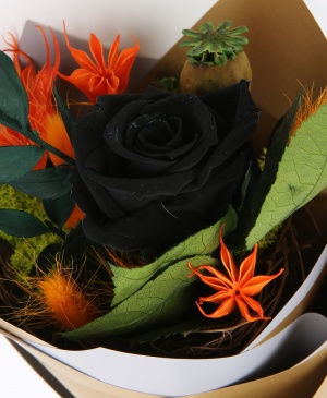 Imaginea produsului Buchet Trandafir Negru Criogenat