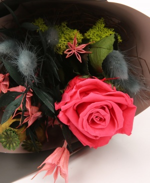 Imaginea produsului Buchet Trandafir Roz Criogenat