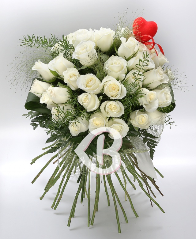 Imaginea produsului 51 Trandafiri Albi
