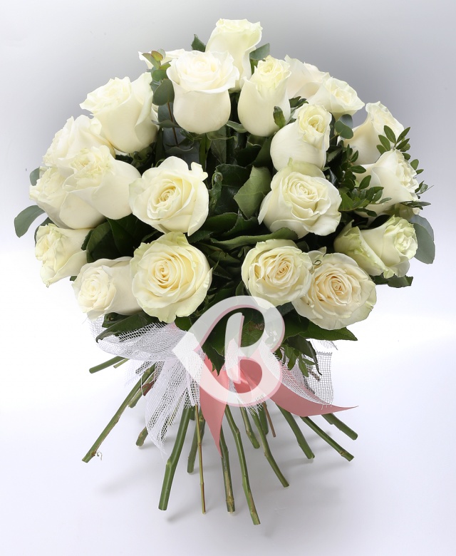 Imaginea produsului 25 Trandafiri Albi Speciali