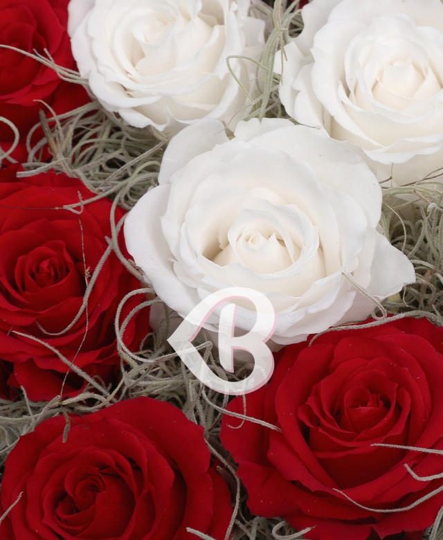 Imaginea produsului Inimă Cu 15 Trandafiri Criogenați