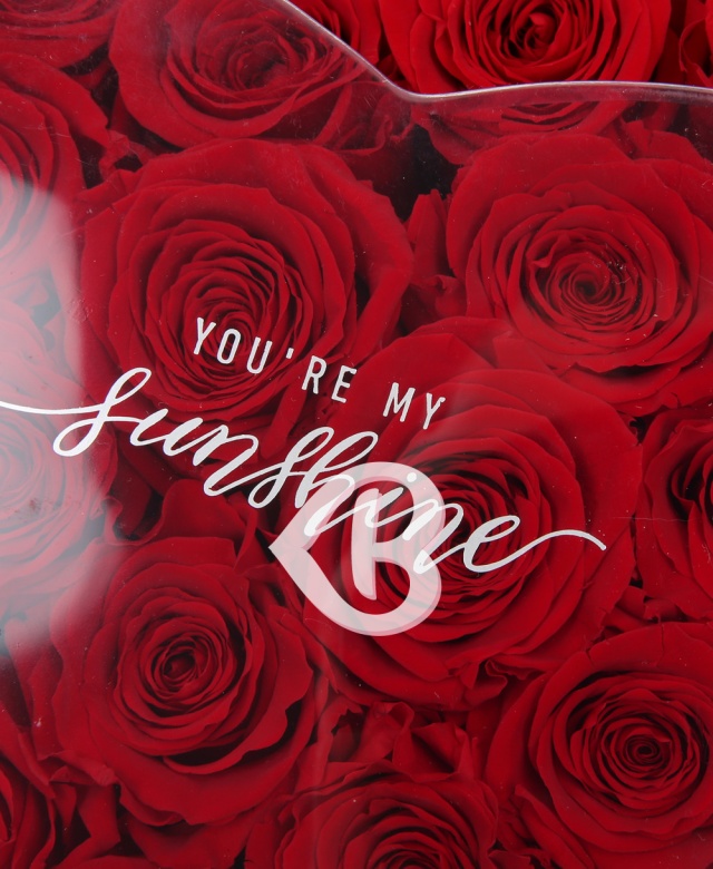 Imaginea produsului Inimă Cu 19 Trandafiri Criogenați