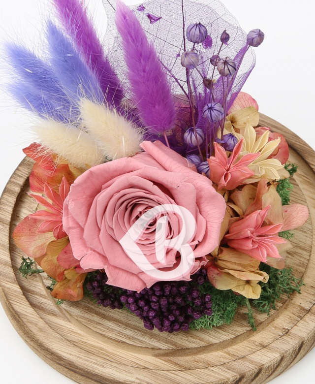 Imaginea produsului Trandafir Roz Deschis în Cupolă