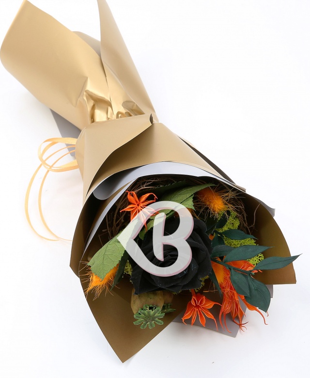 Imaginea produsului Buchet Trandafir Negru Criogenat