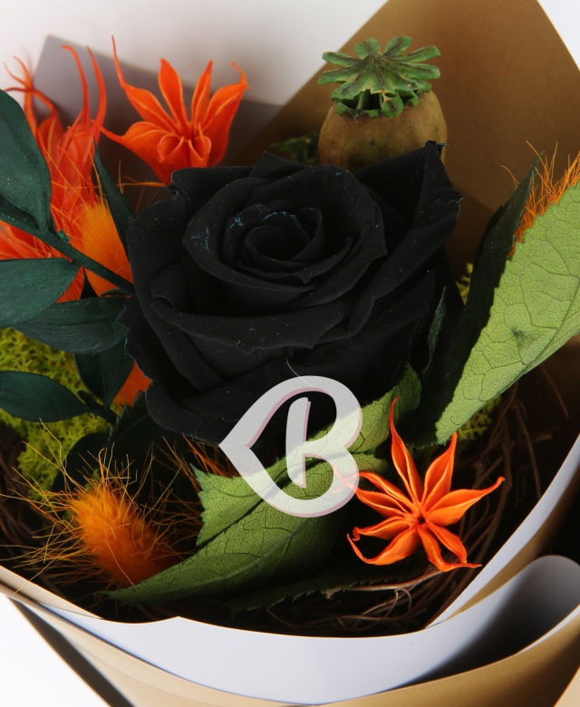 Imaginea produsului Buchet Trandafir Negru Criogenat