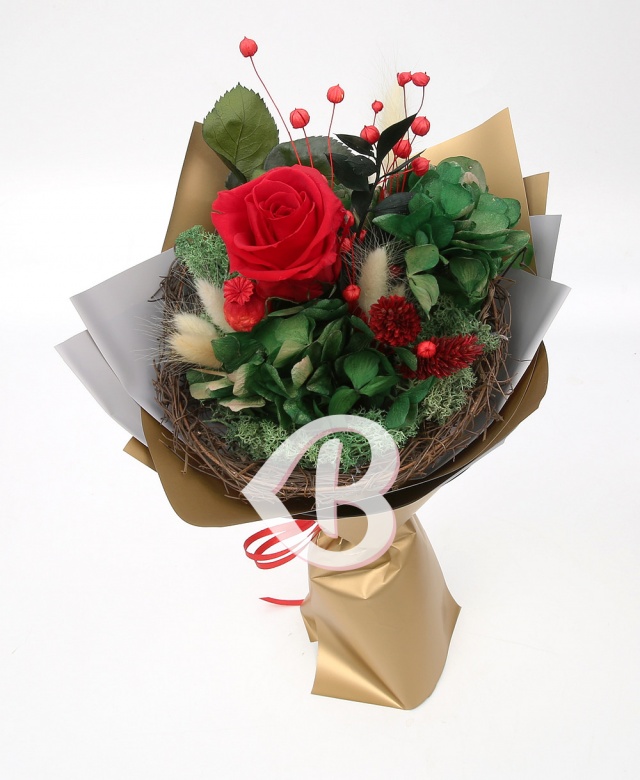 Imaginea produsului Buchet Trandafir Roșu Criogenat